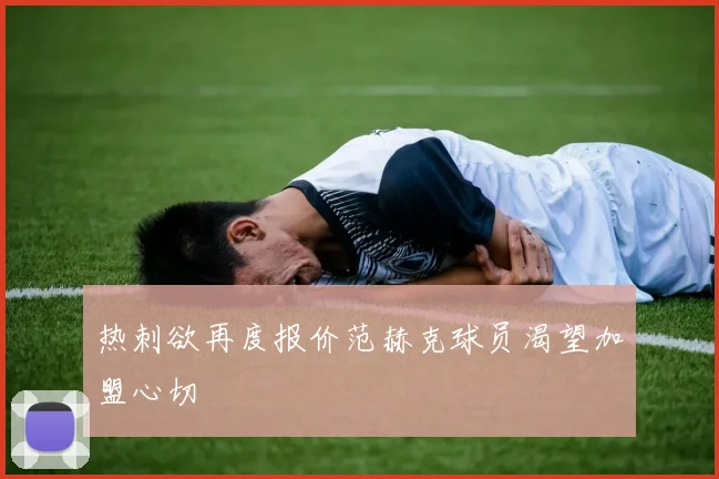 热刺欲再度报价范赫克球员渴望加盟心切